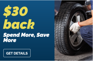 spend more save more and get up to $30 back
